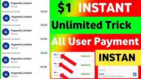 New PayPal Earning Apps Today 2024 | Free PayPal Money | Make Money Online | PayPal Earning Apps