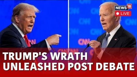 Donald Trump SpeechToday | Donald Trump Mocks Joe Biden After CNN Debate | Trump Speech LIVE | N18G