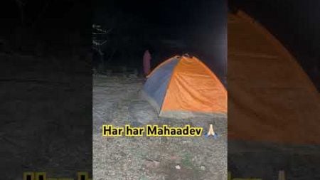 Camping with Haunted location #mahakal #mahadev #camping #ghost #haunted #scary #shorts