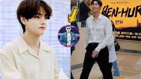 appreciate the gift!! Park Seo joon wears a surprising gift from Taehyung