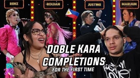 Filipino Singing Contest are NUTS! Latinos react to Doble Kara Singing Competitions