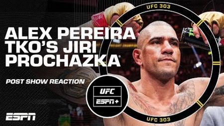 Alex Pereira destroyed Jiri Prochazka for the 2nd time – Dustin Poirier | UFC 303 Post Show