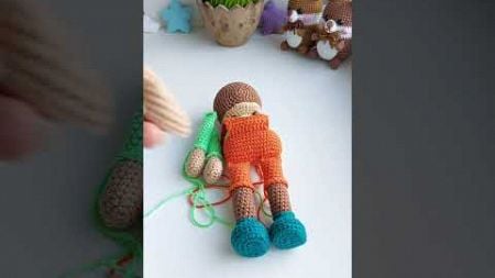 Proces de creare #monkey #amigurumi #handmade #crochet #toys