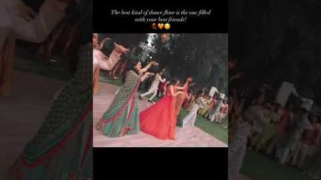 beautiful Indian wedding dance performance on wedding stage