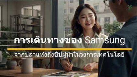 การเดินทางของ Samsung สู่ความเป็นผู้นำในวงการเทคโนโลยี.