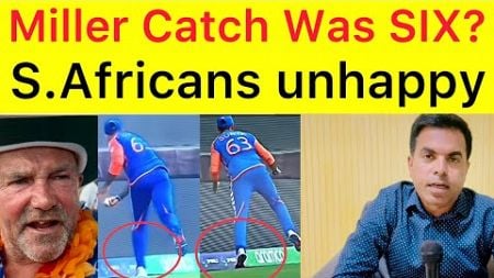 🛑 South African Nation didn’t accept World Cup final result, Miller catch was actually SIX ?????