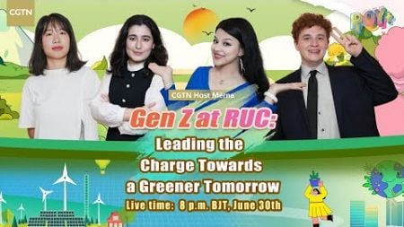 Watch: Gen Z at RUC – Leading the charge towards a greener tomorrow