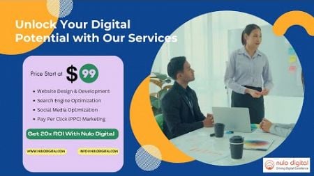 Affordable Digital Marketing Services by Nulo Digital Company - Only $99!