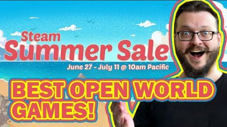 Steam Summer Sale 2024 - 30 BEST OPEN WORLD GAMES!