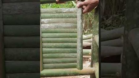 Membuat Kursi Dari Bambu Untuk Bersantai Di Saat Camping #camping #buildshelter #bushcraft