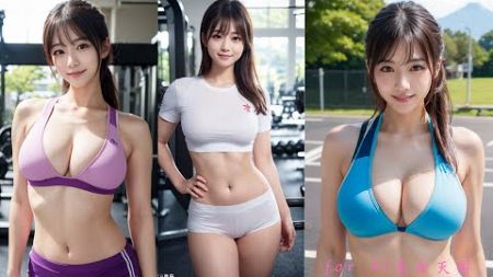 【AI Look Book】誘惑のフィットネス Vol.13 ~Sexy fitness beauty~
