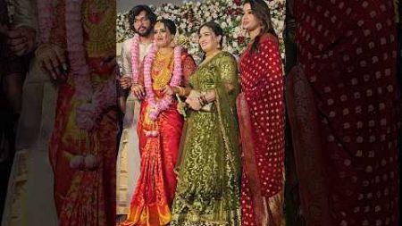 ഐഷുവിന്റെ കല്യാണം കളറാക്കാൻ വന്ന താര സുന്ദരിമാരെ കണ്ടോ🥰 | Aiswarya Rajeev Wedding