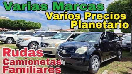 Rudas camionetas familiares Varias marcas varios precios tinanguis el planetario autos de mexico