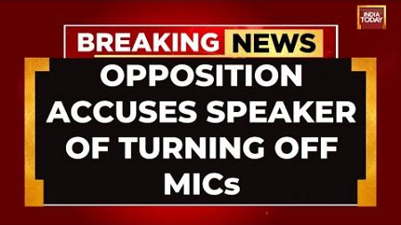 &#39;Control Of Mic Is...&#39; Om Birla Reacts After Opposition Accuses Speaker Of Turning Off Mics