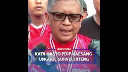 KARIER POLITIK Kaesang Meroket, Hasto PDIP Tegas: Jateng Basis PDIP!