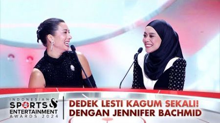 Lesti Kejora Ngefans Banget Sama Jennifer Bachdim | INDONESIAN SPORTS ENTERTAINMENT AWARDS 2024