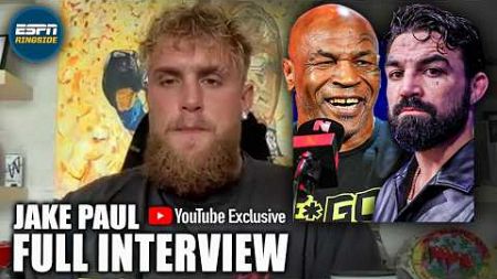 Jake Paul talks Mike Perry fight, delaying Mike Tyson match, timeline for a PFL debut &amp; MORE 🍿