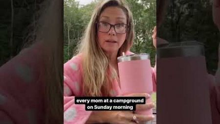 WHO HERE CAMPS?! The only vacation where you actually work harder to make meals your kids won’t