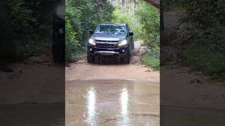 Chevy smashes me with water! got wet #chevy #offroading