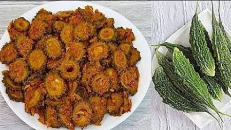 karele ki bujiya recipe #viral #tasty #blogging #indianfood