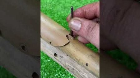 Handmade a Simple trigger mechanism # Craft idea # DIY # Bamboo creative