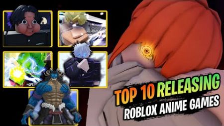 Top 10 Roblox Anime Games RELEASING This Year (ALL CONFIRMED)