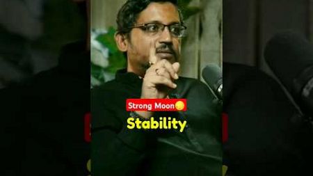 Strong Moon 🌕 in Horoscope Provide Inner Stability Explained by Rajarshi Nandy