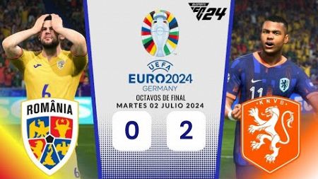 RUMANÍA - PAÍSES BAJOS | UEFA EURO 2024™ | OCTAVOS DE FINAL | EA SPORTS FC™ 24