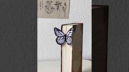 Diy butterfly bookmark🔖🦋#shortsfeed #diy #craft #shorts #craft #aesthetic #books