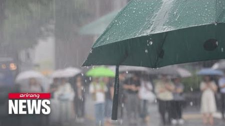 Live at Jamsugyo Bridge: Heavy rain hits S. Korea on Tuesday