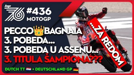 Lap76 #436 MotoGP: Francesco Baganaia i Masterclass u Holandiji. 🇳🇱 Može li neko da ga zaustavi? 🤔