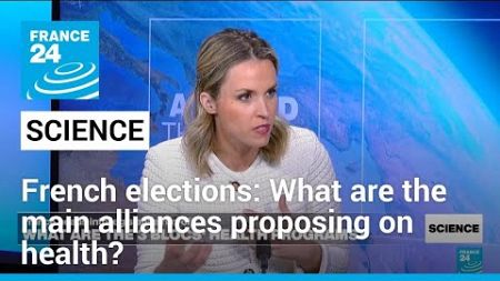 French legislative elections: What are the main alliances proposing on health? • FRANCE 24 English