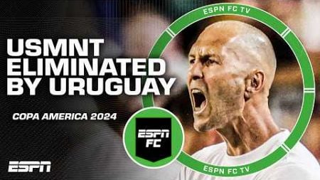 FULL REACTION: United States ELIMINATED from Copa America by Uruguay | ESPN FC