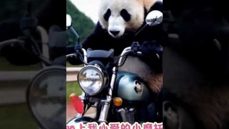 騎上我心愛的小摩托車 上班不會堵車 #熊貓的生活有多愜意 #panda #shorts#動物成精了 #萌寵vlog #來這裡吸熊貓 #大熊貓#即夢AI #即夢 #dreamina