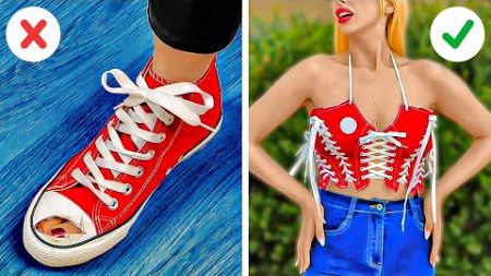 Quick Clothes Transformations And Trendy Fashion Hacks