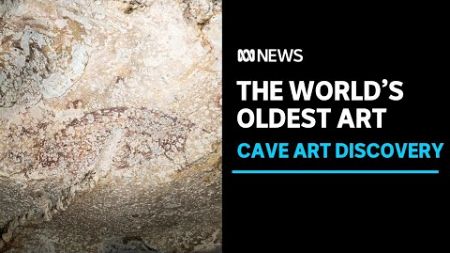 Scientists discover the world&#39;s oldest figurative art depicting a hunting scene | ABC News