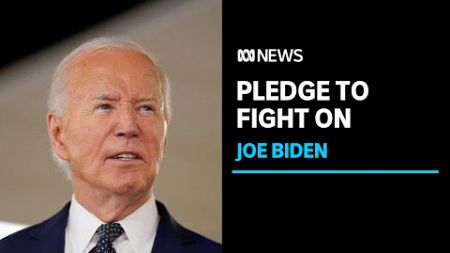 Joe Biden vows to stay in US presidential race despite dismal debate display | ABC News