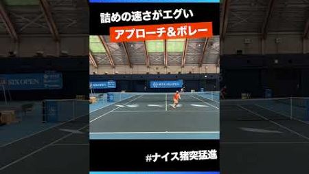 #爆速ネットダッシュ【BLUE SIX OP2024/1R】田畑遼(JPN) #shorts #テニス #tennis