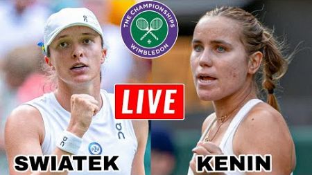Swiatek vs Kenin Live Streaming | Wimbledon 2024 | Sofia Kenin vs Iga Swiatek Live
