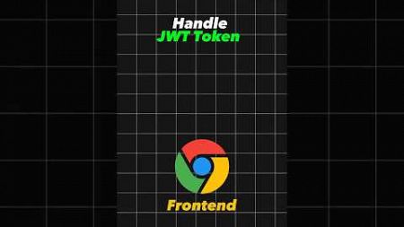 Handle JWT token on the Frontend.#programming #webdevelopment #webdesign #javascript #html #css #web