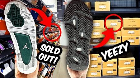HUGE Nike Outlet Finds! NEW YEEZY Sneakers At The Adidas Outlet!