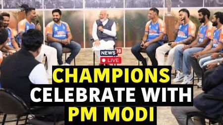 T20 World Cup 2024 Winners, Team India Meets PM Modi In Delhi | Rohit Sharma | News18 Live | N18L