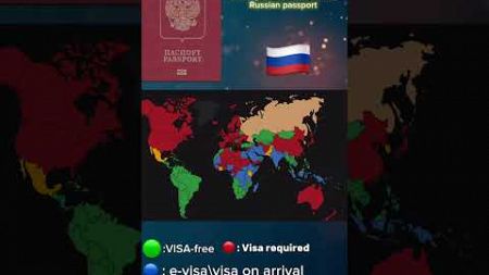 куда можно путешествовать с российским паспортом 🇷🇺 #Россия #Вирус #Короткие #путешествия #Русский