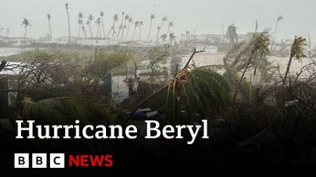 Hurricane Beryl batters Jamaica | BBC News