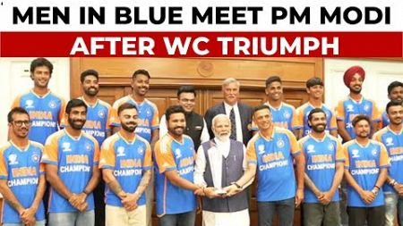World T20 Champions Meet PM Modi Before Departure To Mumbai | India Today