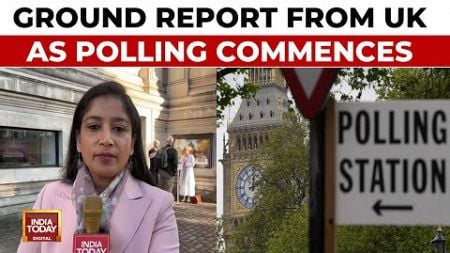 UK Election 2024: Ground Report As Polling Gets Underway | Can Sunak Prevail Over Starmer?