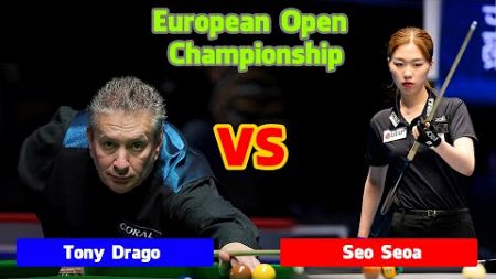 HIGHLIGHTS | Seo Seoa vs Tony Drago | 2023 European Open Championship