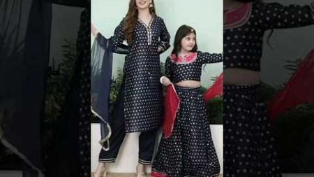 mother and daughter ki same same dresses#trending #fashion #sorts #viral 😾😄❤💯