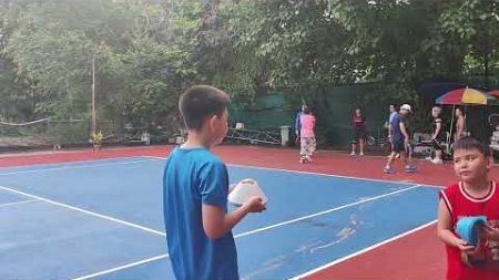 เรียนเทนนิส กับครูเอ วันที่ 29-06-2567 EP.5