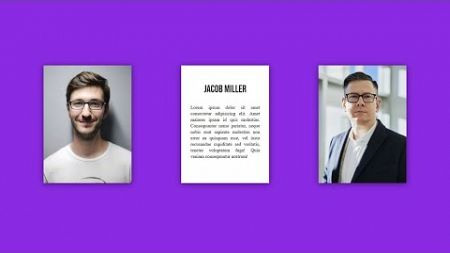 Responsive Profile Card Design using HTML CSS | CSS Cards